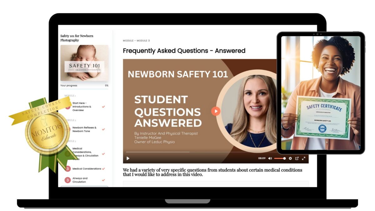 newborn photography safety certification
